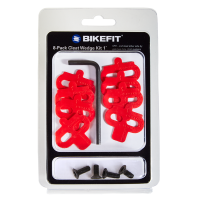 BikeFit SPD wedge 1° 8-pack with screws